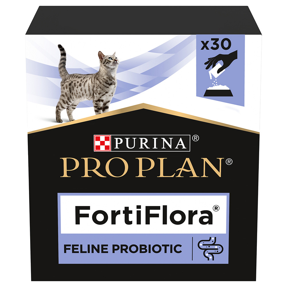 foto del prodotto purina pro plan fortiflora feline probiotic alimento complementare per gatto 30 g
