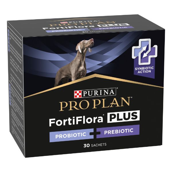 foto del prodotto purina pro plan fortiflora plus probiotico prebiotici per cani 60 gr 1 ordine scegli lo sconto bzr5 bzr20 200 punti fedelt integratori per cani