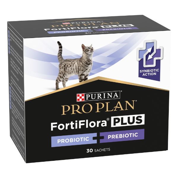 foto del prodotto purina pro plan fortiflora plus probiotico prebiotici per gatti 45 gr 1 ordine scegli lo sconto bzr5 bzr20 200 punti fedelt integratori per gatti