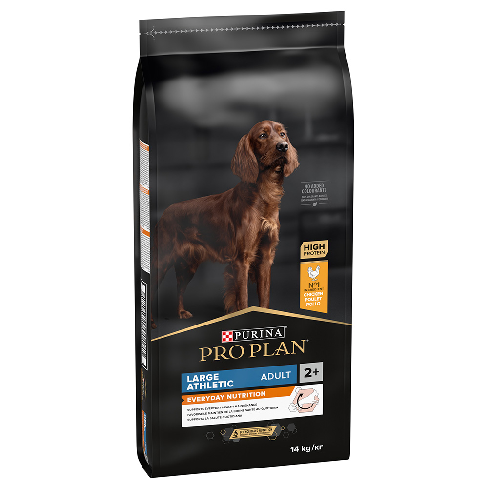 foto del prodotto purina pro plan large athletic adult everyday nutrition crocchette per cani - 14 kg