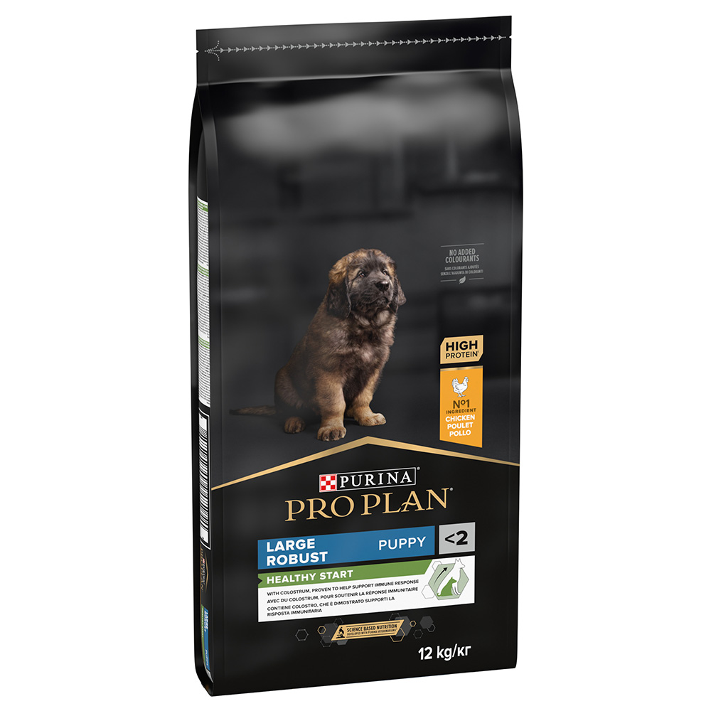 foto del prodotto purina pro plan large robust puppy healthy start crocchette per cane 12 kg