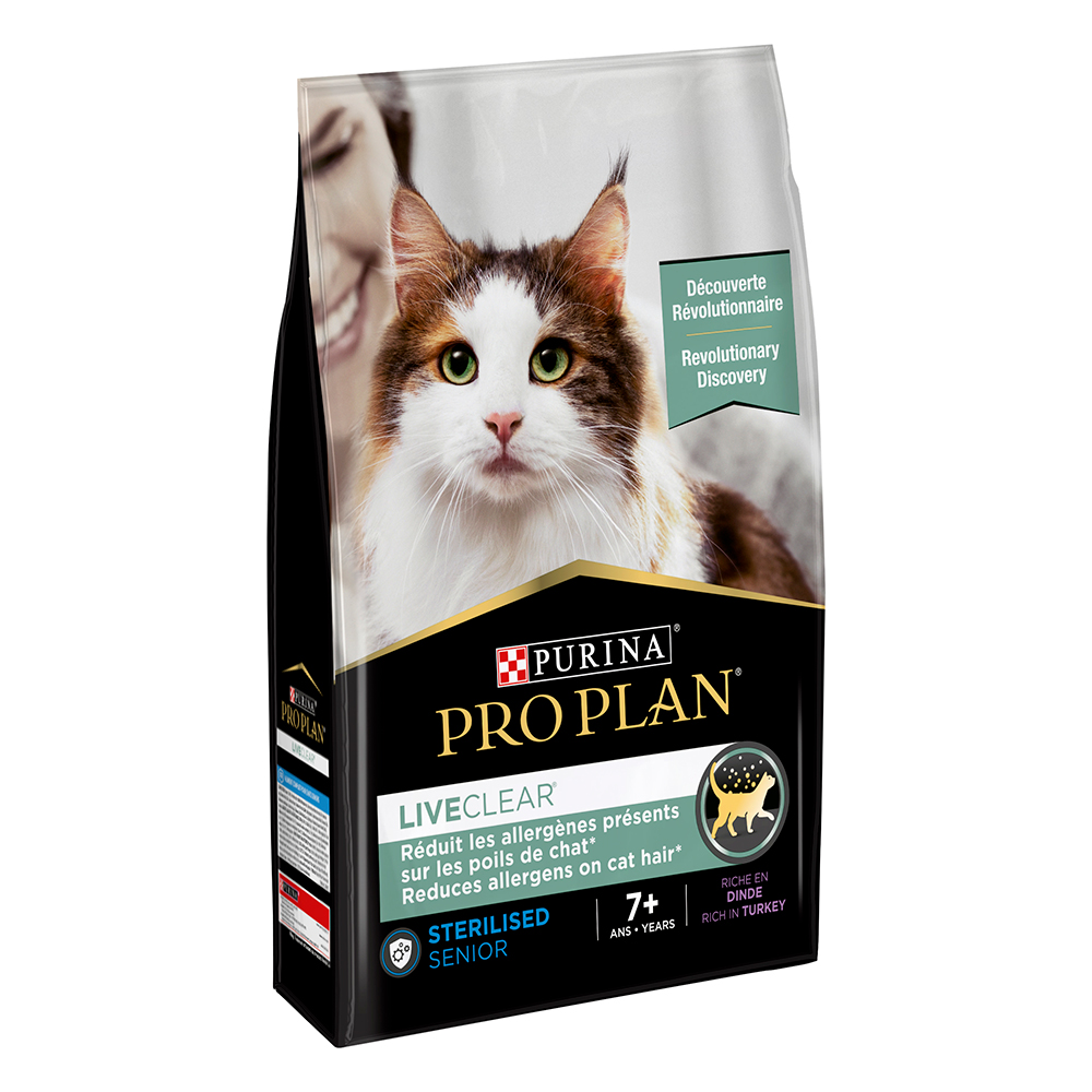 foto del prodotto purina pro plan liveclear gatti maturi sterilizzati ricco in tacchino 2,8 kg