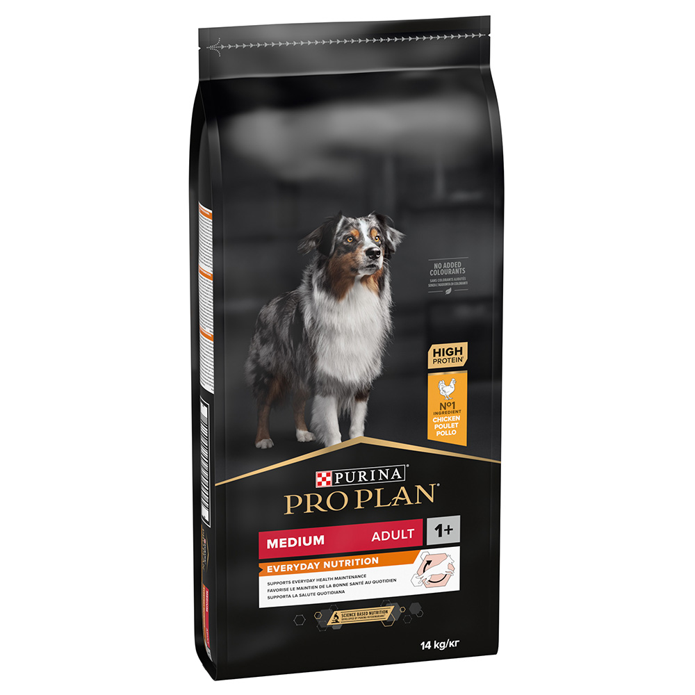 foto del prodotto purina pro plan medium adult everyday nutrition crocchette per cani - 14 kg