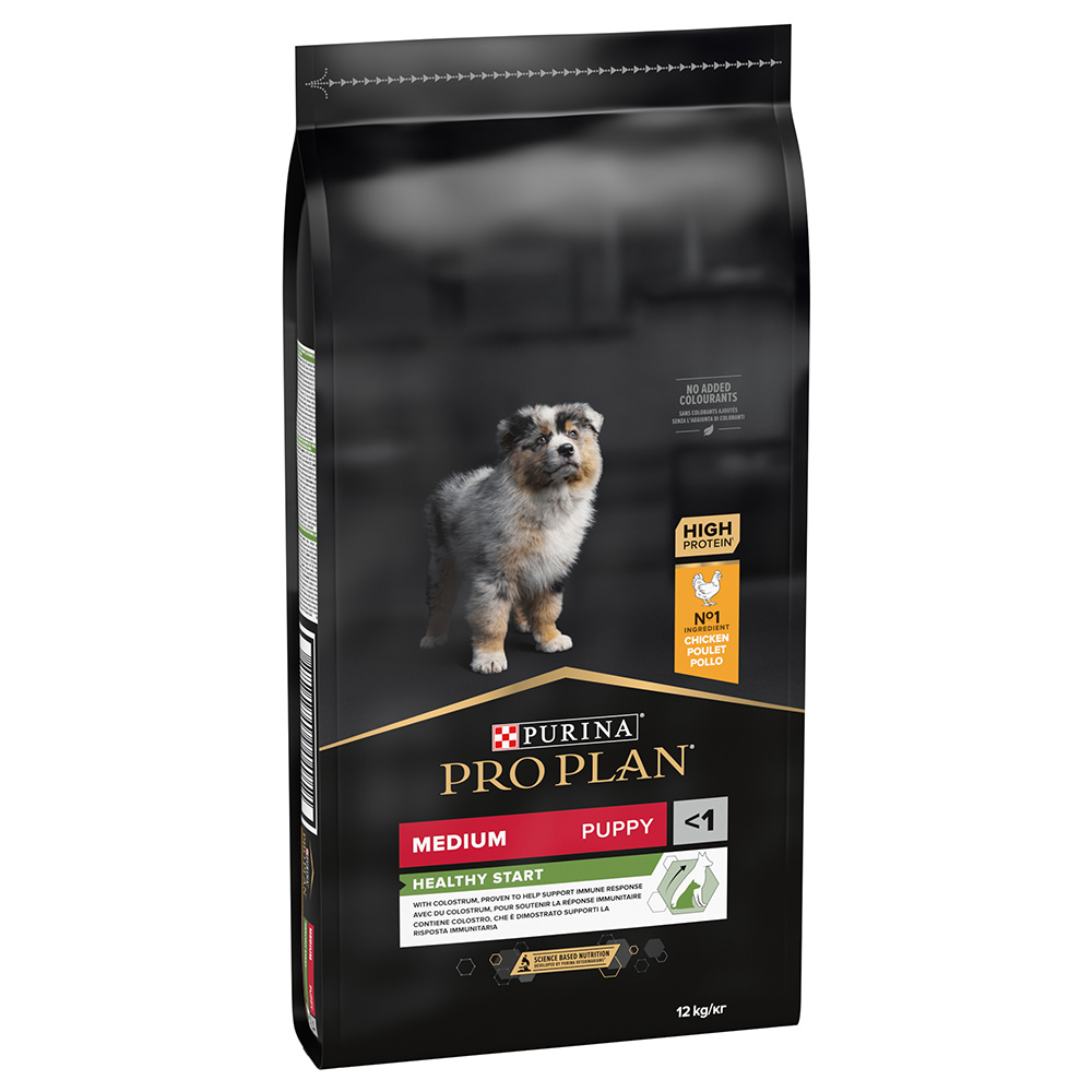 foto del prodotto purina pro plan medium puppy healthy start crocchette per cane - 12 kg