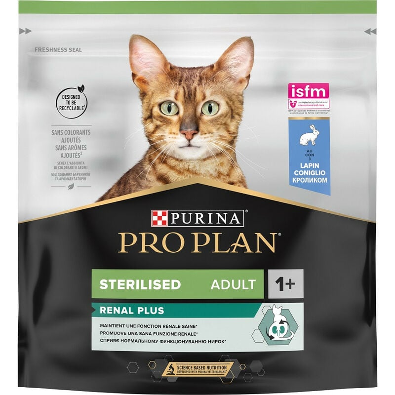 foto del prodotto purina pro plan optirenal per gatto adult sterilised da 400 gr