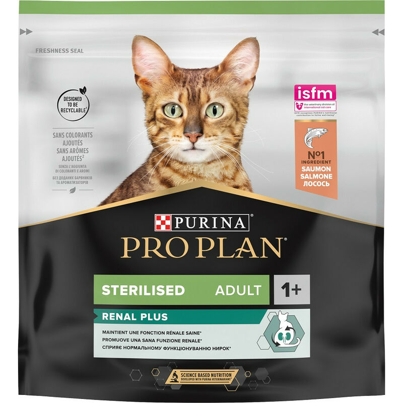 foto del prodotto purina pro plan optirenal per gatto adult sterilised da 400 gr