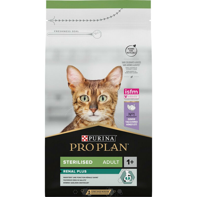 foto del prodotto purina pro plan renal plus per gatto sterilised da 1,5 kg
