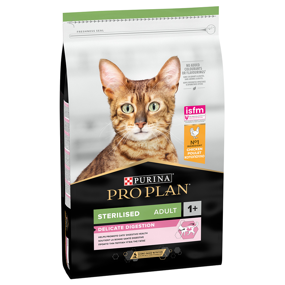 foto del prodotto purina pro plan sterilised adult 1 delicate digestion crocchette per gatto 10 kg