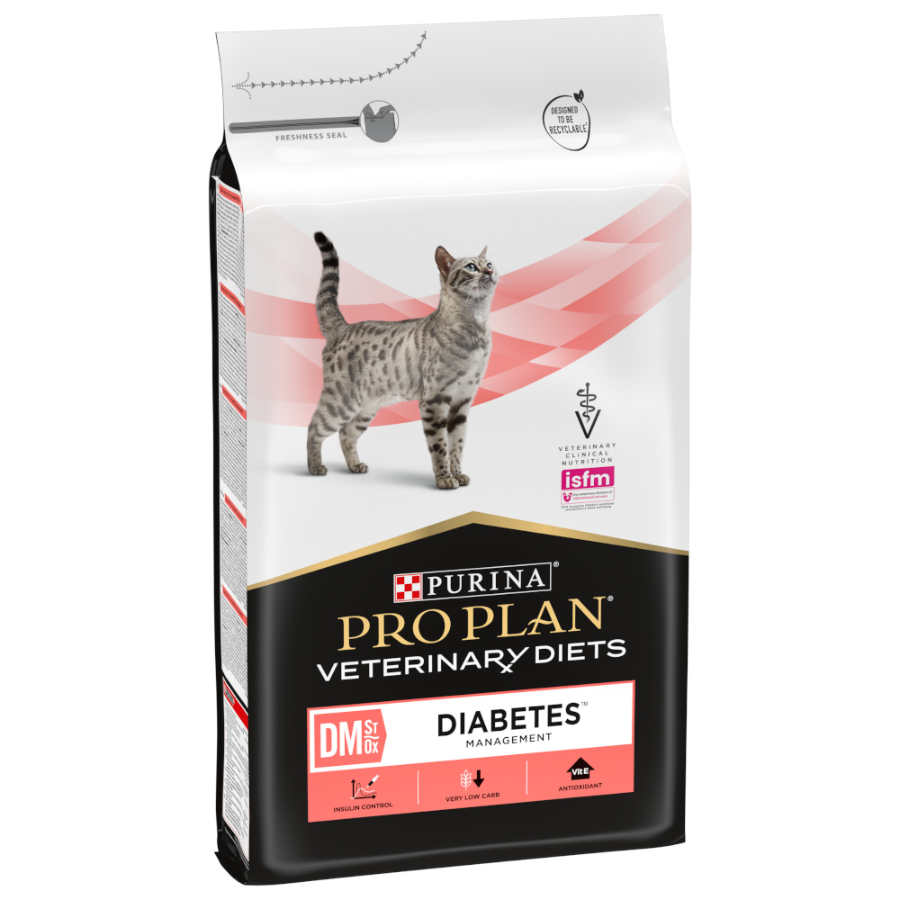 foto del prodotto purina pro plan veterinary diets feline dm st ox diabetes management 5 kg