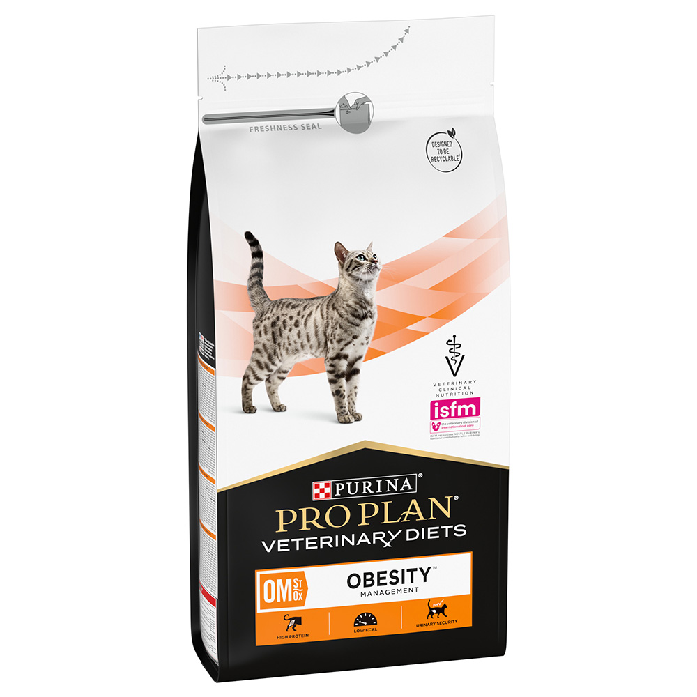 foto del prodotto purina pro plan veterinary diets feline om st ox obesity management 1,5 kg