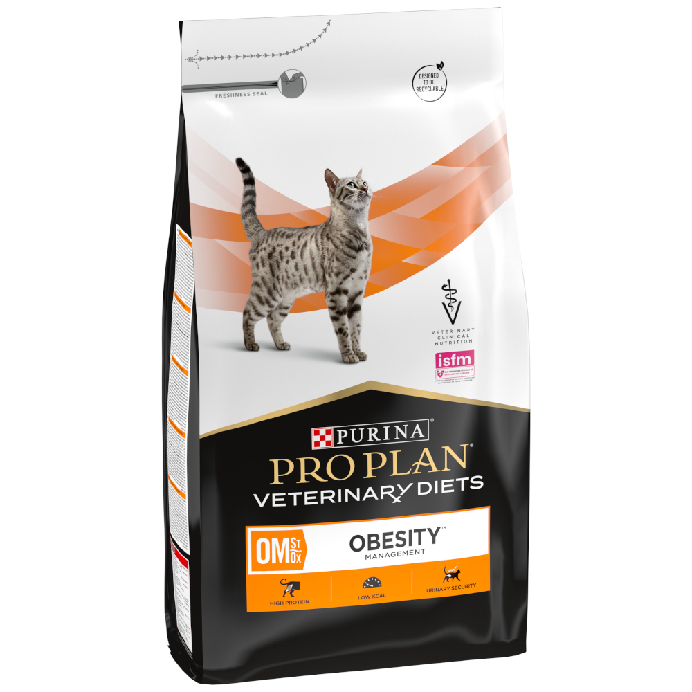 foto del prodotto purina pro plan veterinary diets feline om st ox obesity management 5 kg