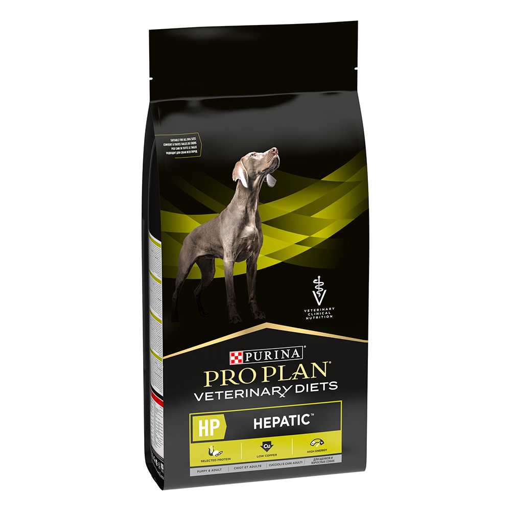 foto del prodotto purina pro plan veterinary diets hp hepatic crocchette per cane - set %: 2 x 12 kg