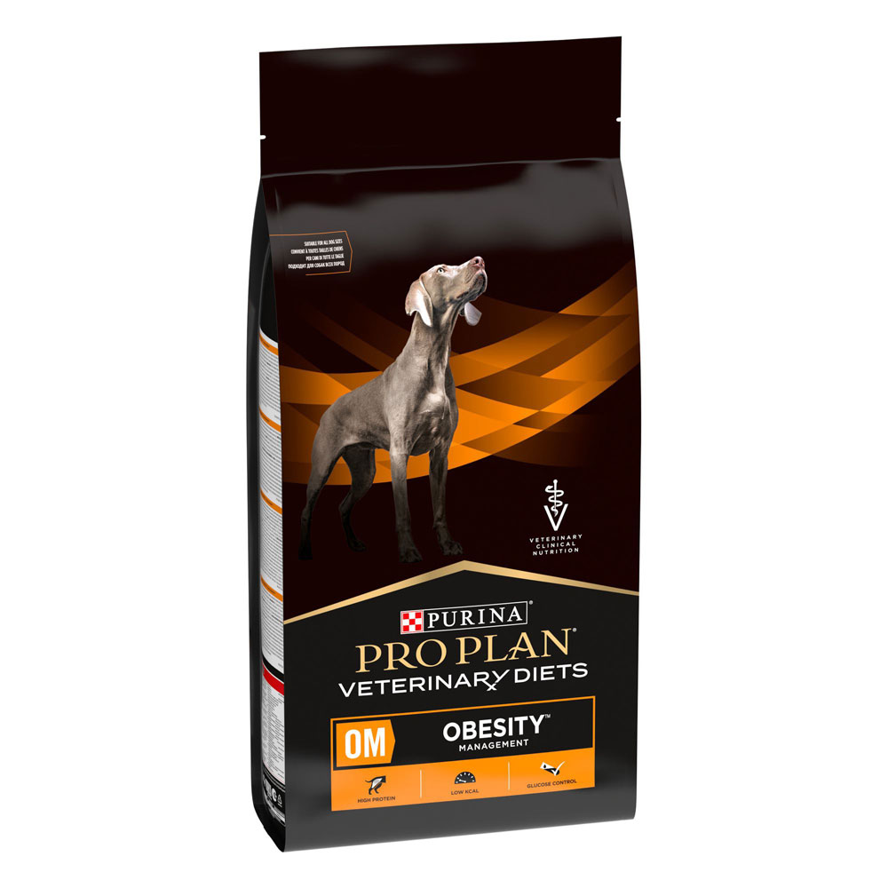 foto del prodotto purina pro plan veterinary diets om obesity management crocchette per cane 12 kg
