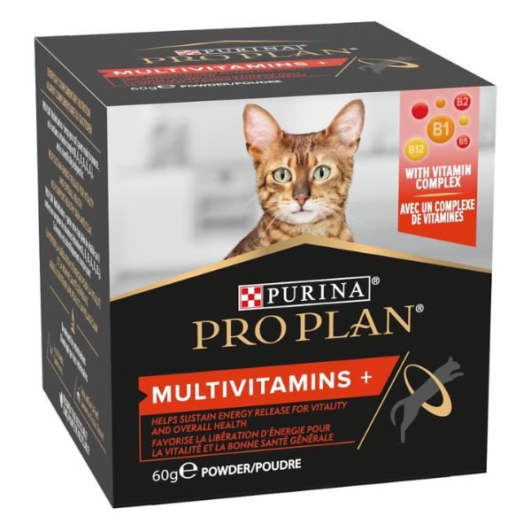 foto del prodotto purina pro plan veterinary diets supplement multivitamins plus integratore per gatti (scadenza 31/01/2026) - 60 gr - 1 ordine scegli tra bzr5 / bzr20 + 200 pt fedeltà- integratori per gatti