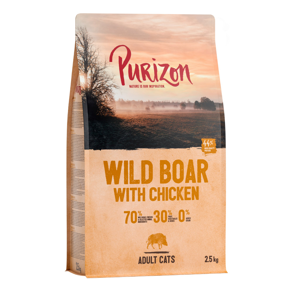 foto del prodotto purizon adult cinghiale pollo senza cereali 2,5 kg