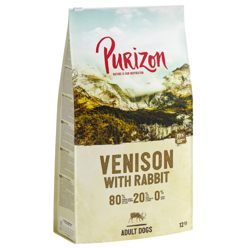 foto del prodotto purizon adult selvaggina con coniglio - senza cereali - set 2 x 12 kg