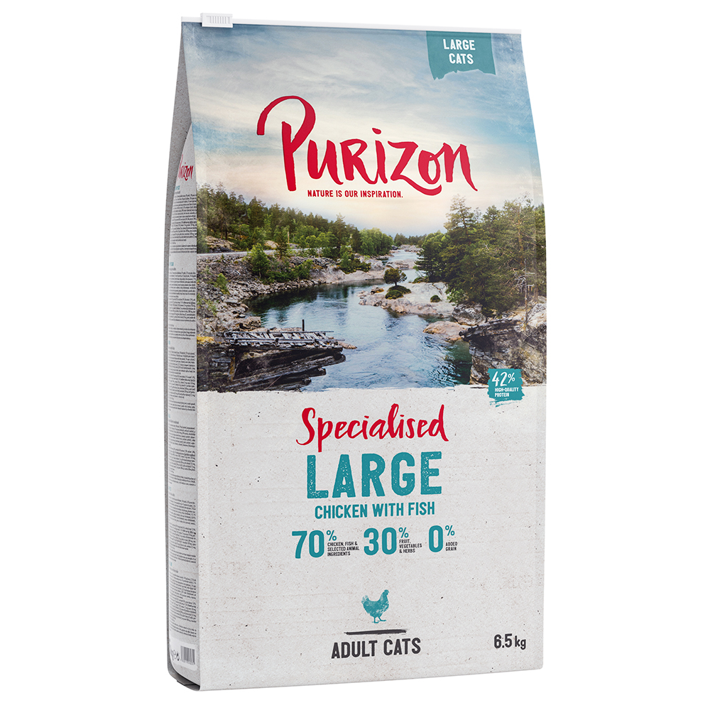 foto del prodotto purizon large adult pollo pesce senza cereali 6,5 kg