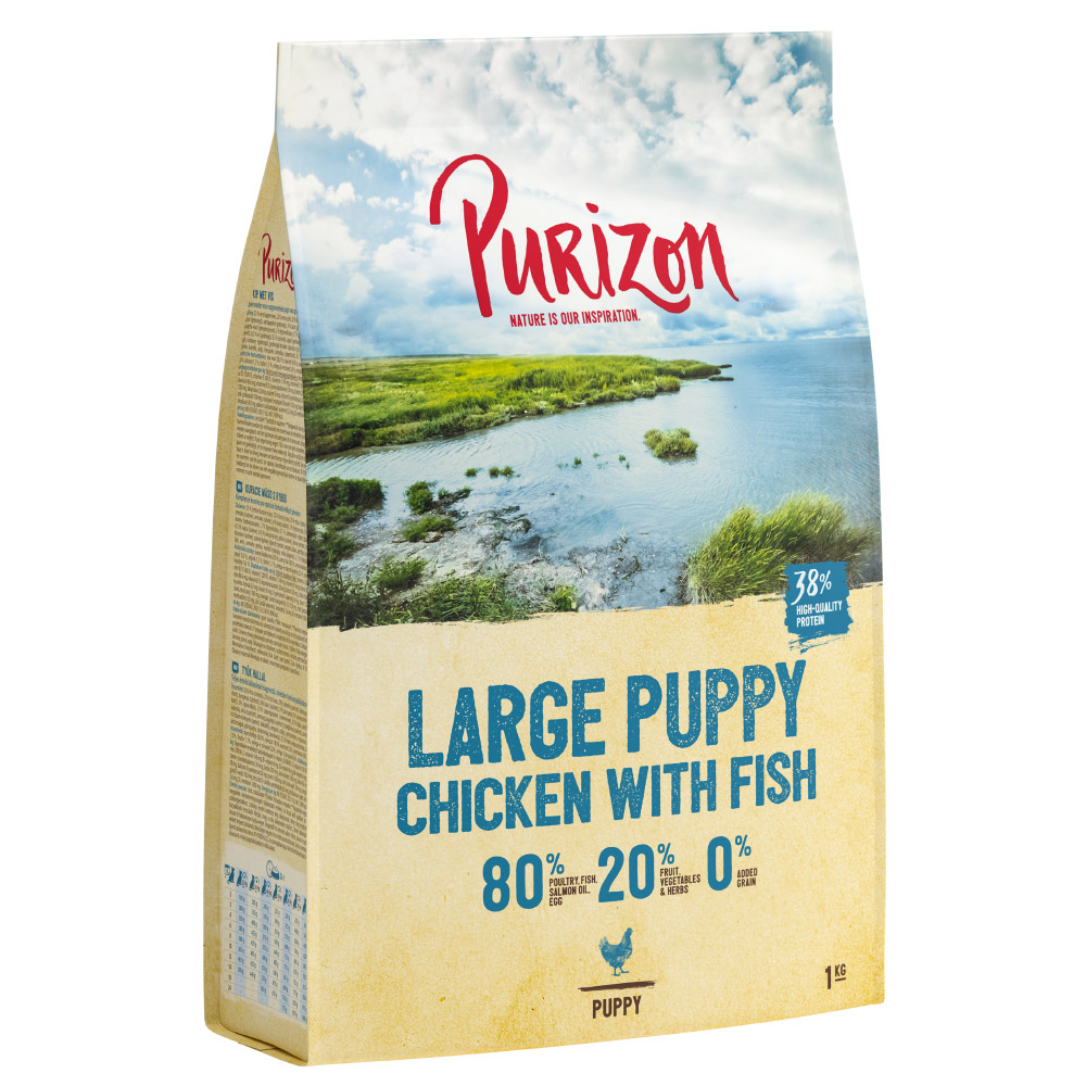 foto del prodotto purizon puppy large pollo pesce senza cereali 1 kg