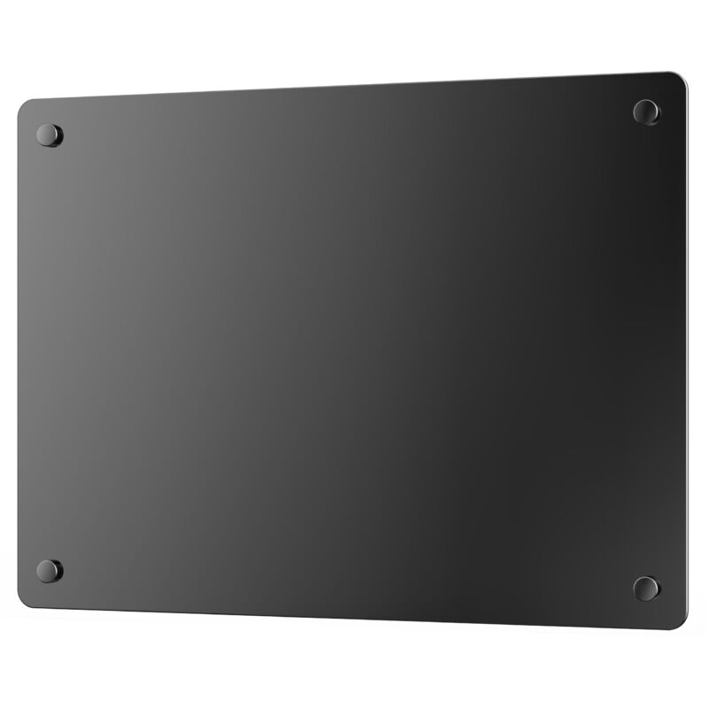 foto del prodotto purline radiatore con pannello in vetro e controllo wifi app panel glass 1000
