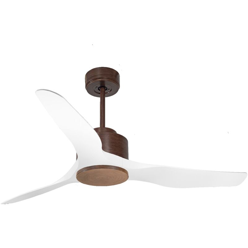 foto del prodotto purline ventilatore da soffitto 127 cm con wifi reversibile hypersilence thassos d127 c02 69928