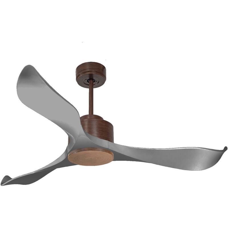 foto del prodotto purline ventilatore da soffitto 132 cm con wifi reversibile hypersilence trawangan d132 c02 69927