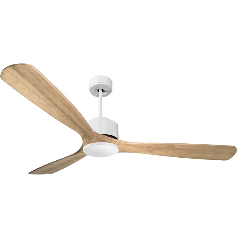 foto del prodotto purline ventilatore da soffitto reversibile termostato wifi motore cc tetti inclinati telecomando hypersilence memoria shopify vendible