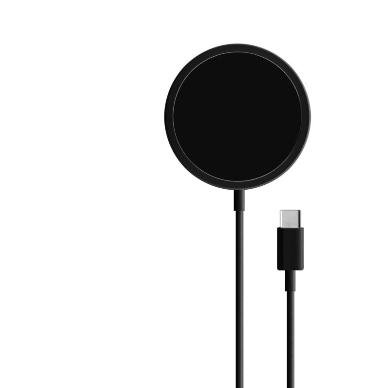 foto del prodotto puro alimentatore magnetico usb c ideale per iphone 12, 13 e iphone 14