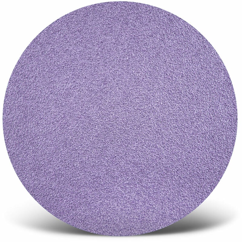 foto del prodotto purple hd dischi abrasivi velcrati, 225 mm, p. levigatrici per muri, miscela di ceramica 25 pz. g40 menzer