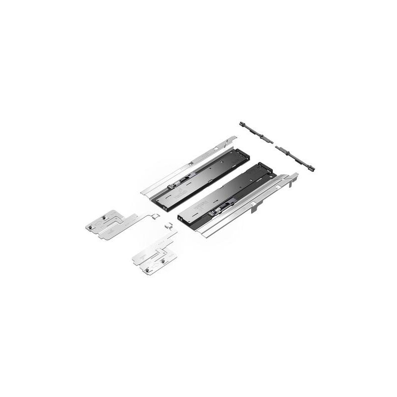 foto del prodotto push to open silent per guide actro con sistema silent da 8 a 20 kg 9241049 hettich