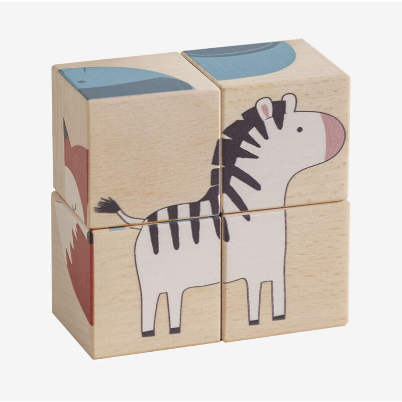 foto del prodotto puzzle in legno da 4 pezzi lopart kids sklum