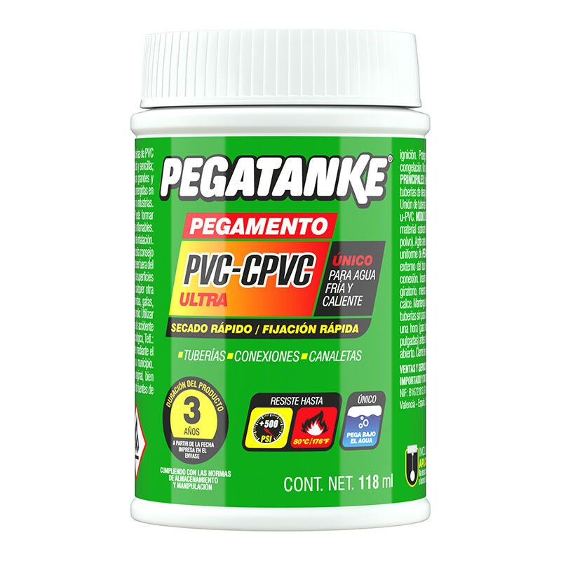 foto del prodotto pvc cpvc 118ml pegatanke