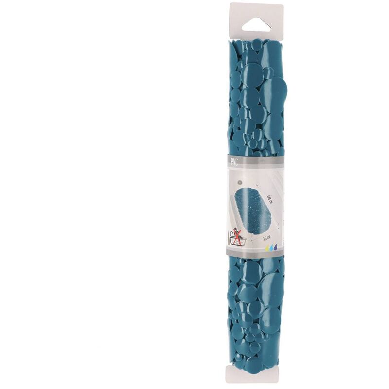 foto del prodotto pvc vasca da bagno sfondo 69x36cm bolle anatra blu tendance