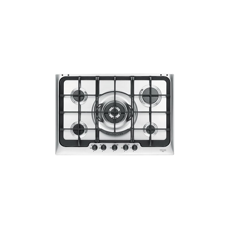 foto del prodotto px750uov. colore del prodotto acciaio inox, posizionamento dell apparecchio da incasso, dimensione della larghezza del piano cottura 74.5 cm. tipo