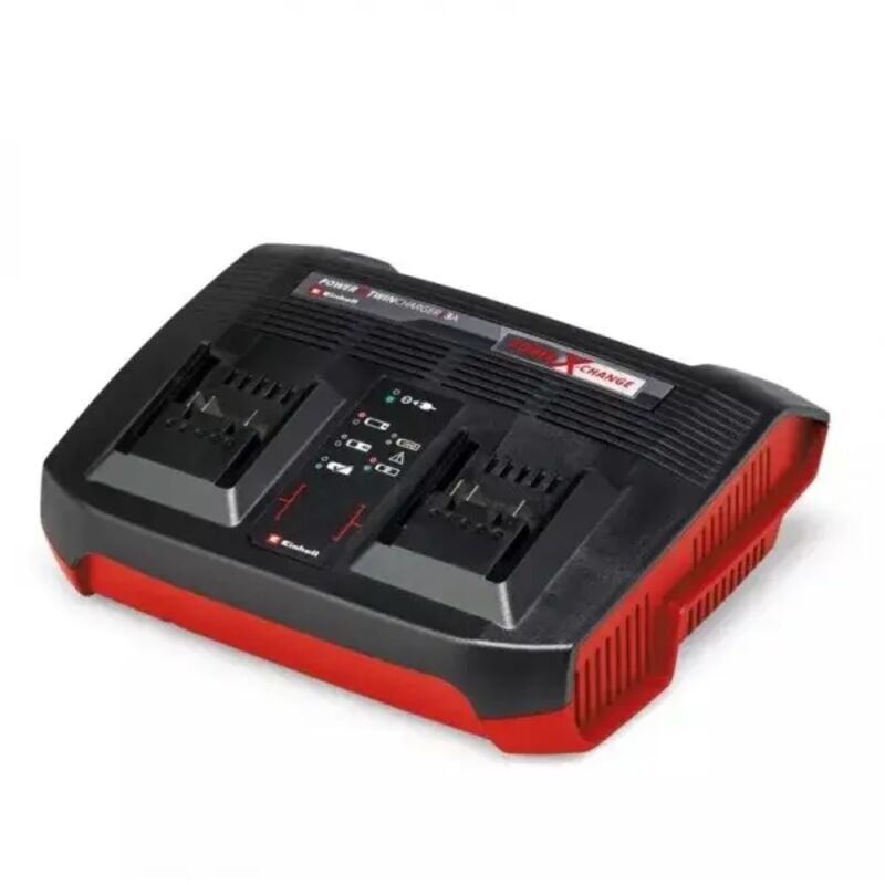 foto del prodotto pxc x twincharger 3a caricabatterie 18 v doppio einhell