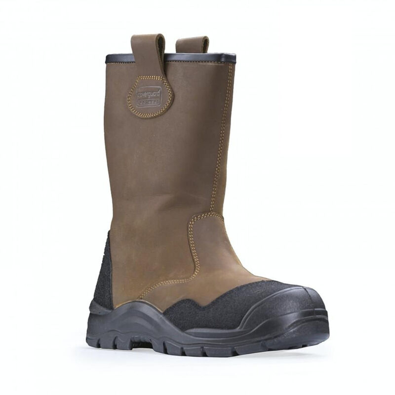 foto del prodotto pyrope s3 src ci stivali taglia 41 pelle marrone con fodera coverguard