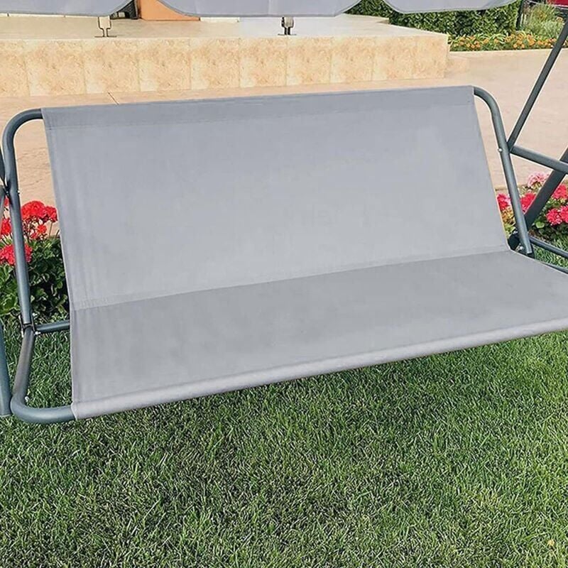foto del prodotto pz 138x50x50 cm, grigio copertura per altalena, copertura per altalena da giardino, copertura impermeabile per altalena, copertura antivento,