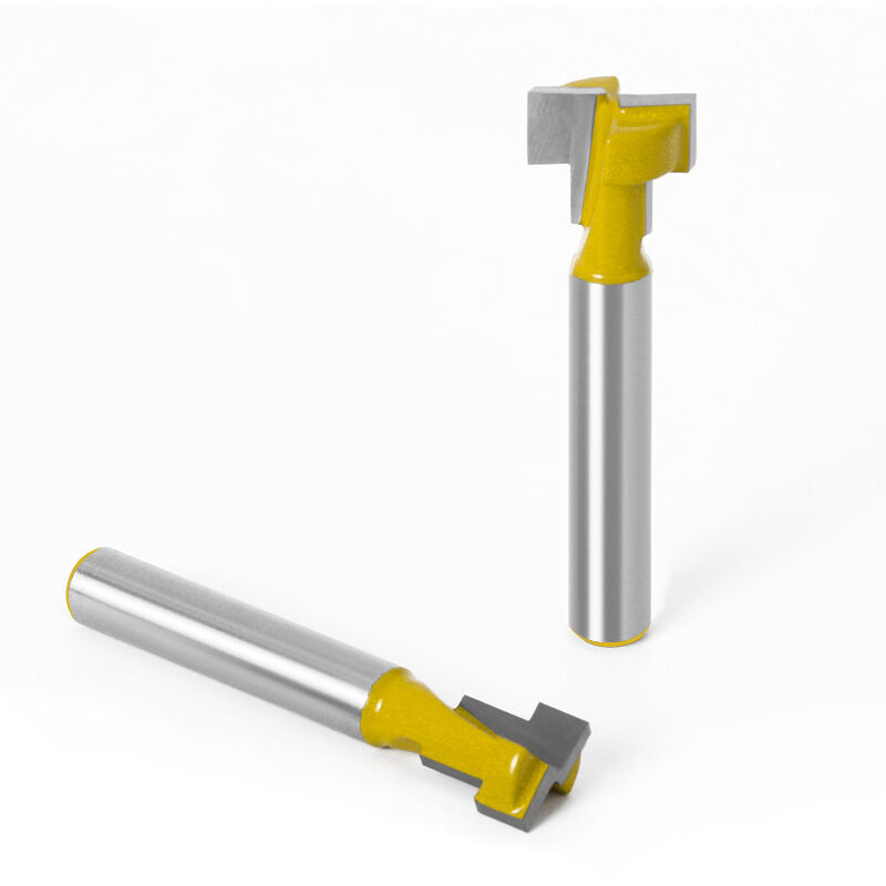foto del prodotto pz. fresa a gambo professionale per utensili da taglio del legno 9,52 mm 12,7 mm 1 4