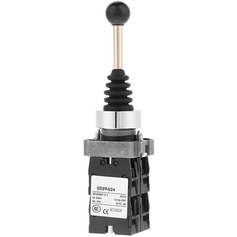 foto del prodotto pz joystick interruttore momentaneo joystick controllers interruttore momentaneo a ritorno a molla 4 posizioni joystick controllo sostituzione nero