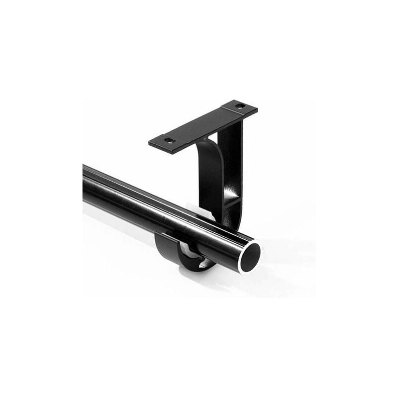 foto del prodotto pz staffa per asta per tenda staffa per montaggio a soffitto supporto per asta per armadio in lega di zinco per camera da letto soggiorno con viti