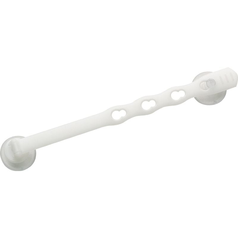 foto del prodotto q1 catena di sicurezza per finestra, con ventose, colore bianco socona