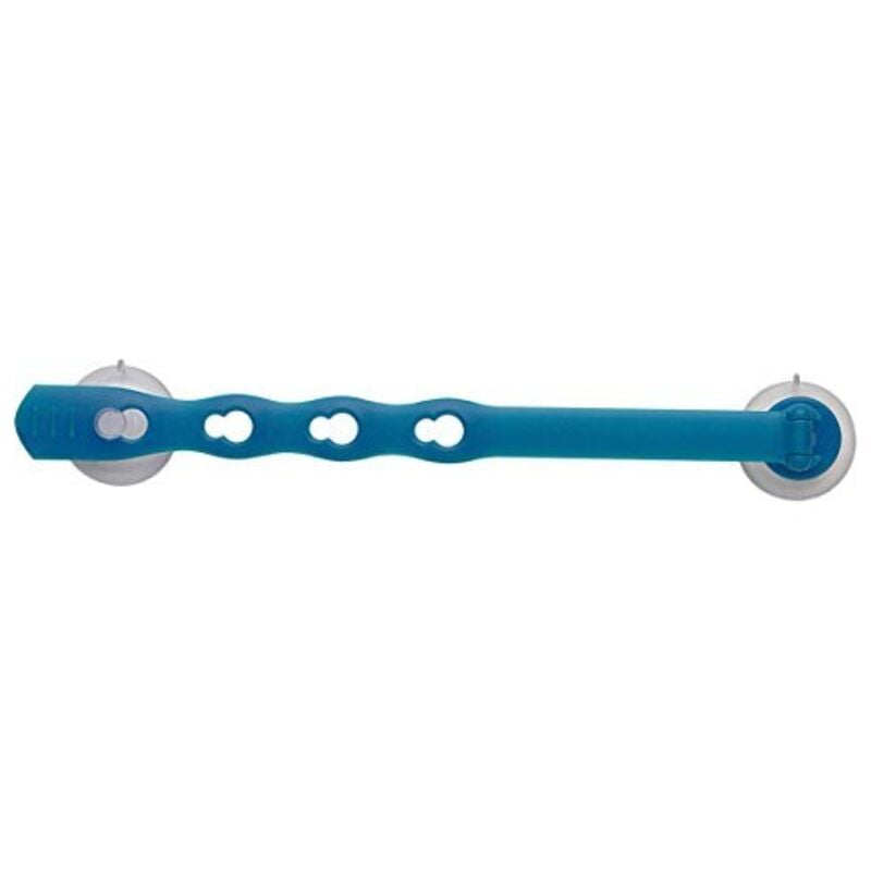 foto del prodotto q2 limitatore di apertura per finestra con ventose, colore blu socona