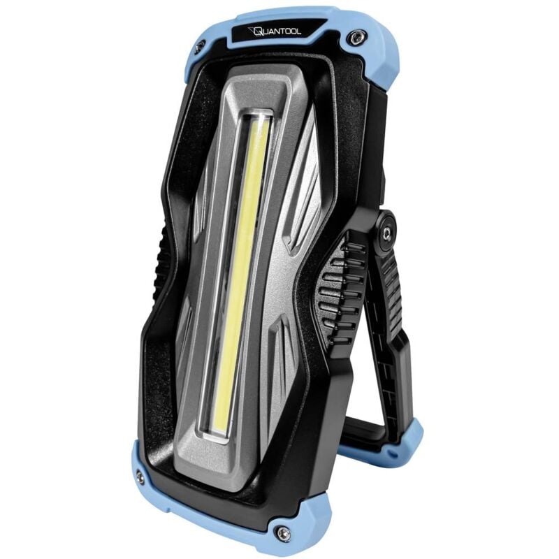 foto del prodotto q30665 quantool led monocolore lampada da lavoro a batteria ricaricabile 20 w 2000 lm br der mannesmann