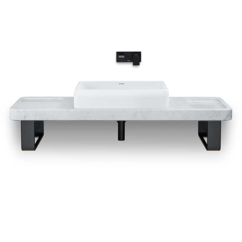 foto del prodotto qatego vasque poser, 600x400mm, sans trop plein, polie, duravit