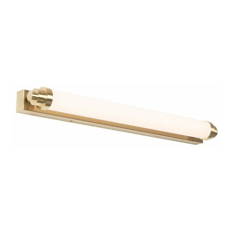 foto del prodotto qazqa appliques yordi classico plastico,acciaio oro bianco oblungo non sostituibile led max. 1 x 15 watt