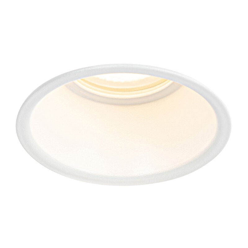 foto del prodotto qazqa faretto da incasso dept moderno alluminio bianco tondo max. 1 x watt