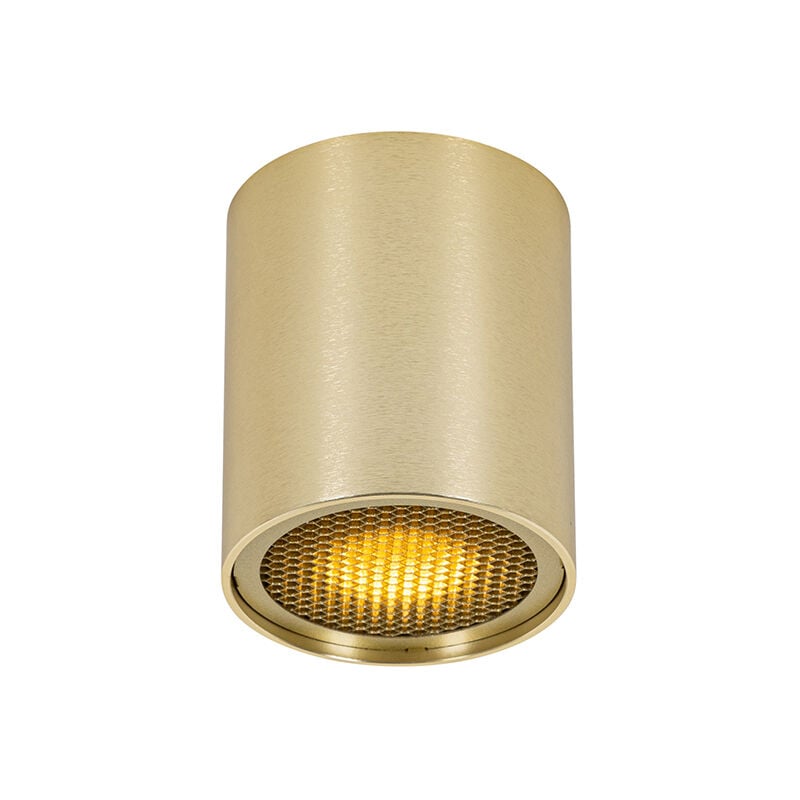 foto del prodotto qazqa faretto tubo design alluminio,acciaio oro cilindro max. 1 x watt
