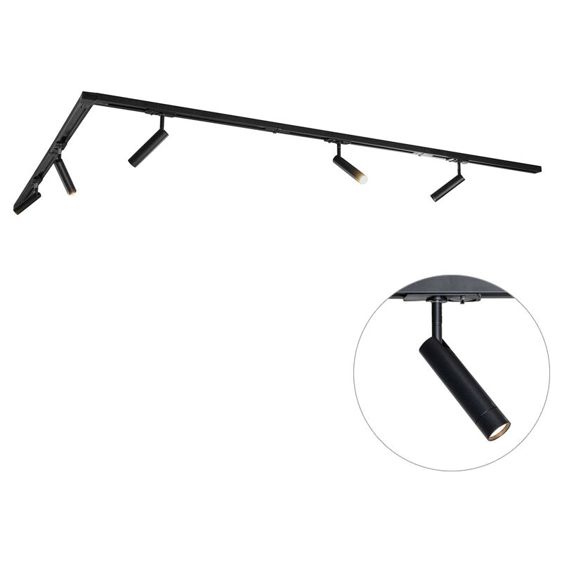 foto del prodotto qazqa iconic ivy moderno acciaio,plastico max. 5 x watt