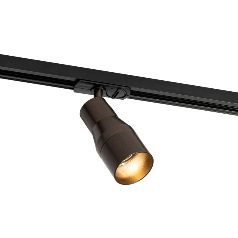 foto del prodotto qazqa iconic kohua moderno metallo,alluminio,plastico bronzo tondo max. 1 x watt