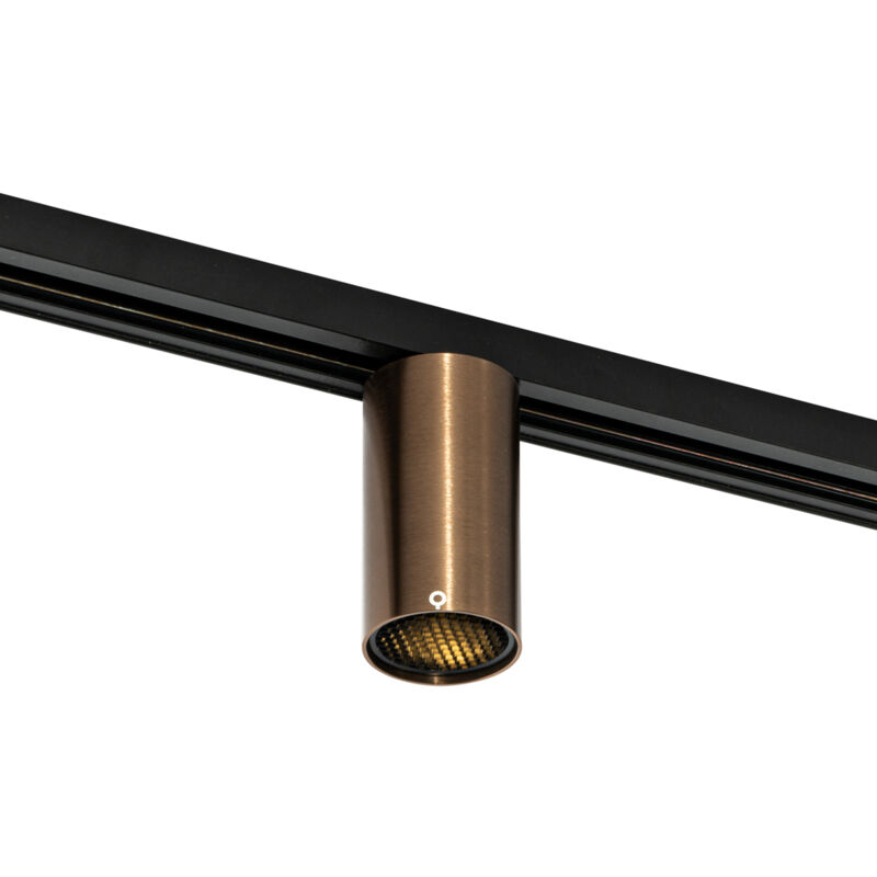 foto del prodotto qazqa iconic moderno metallo bronzo tondo max. 1 x watt