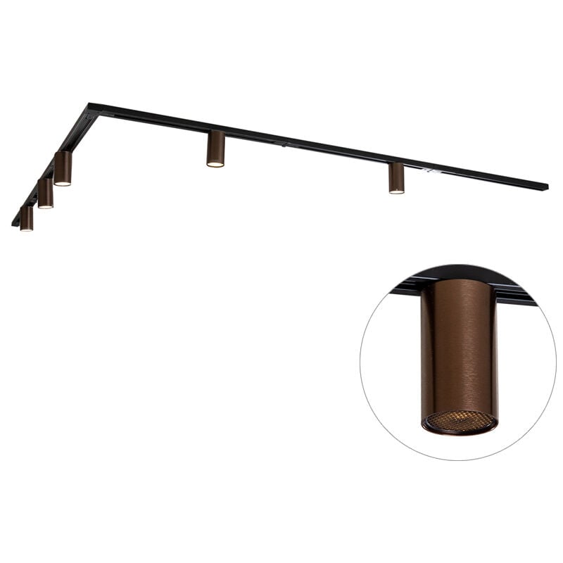 foto del prodotto qazqa iconic ruby moderno plastico,acciaio max. 5 x watt